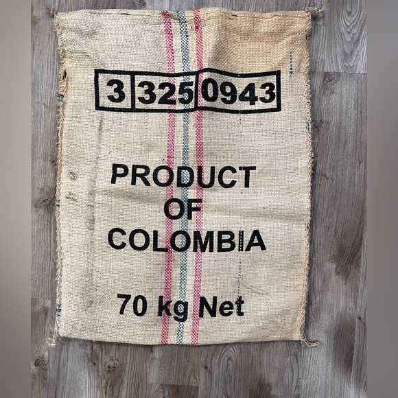 Columbian Coffee bean bag - Picture 2 of 4